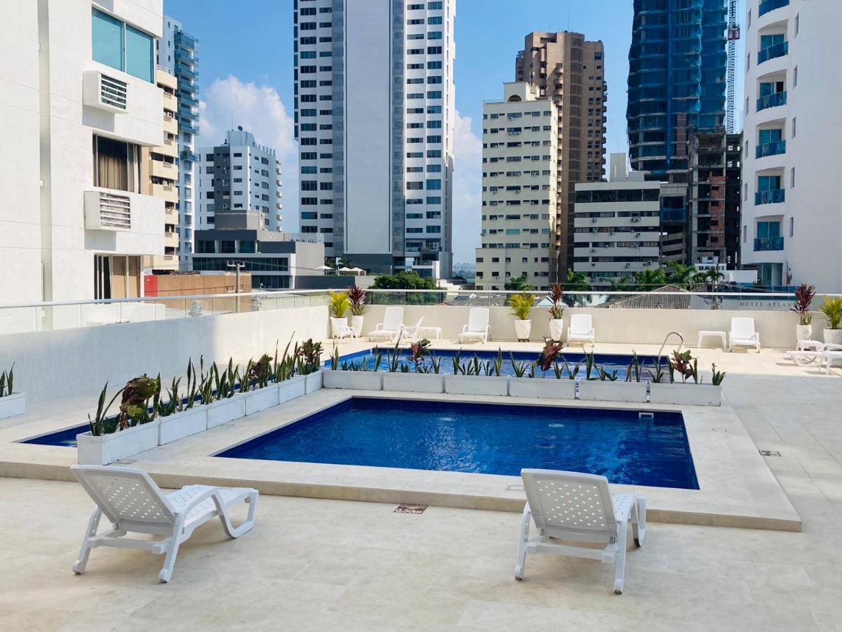 Apartamento 1804 Cartagena Bocagrande Hermosa Vista A 1 Cuadra De La Playa公寓 外观 照片