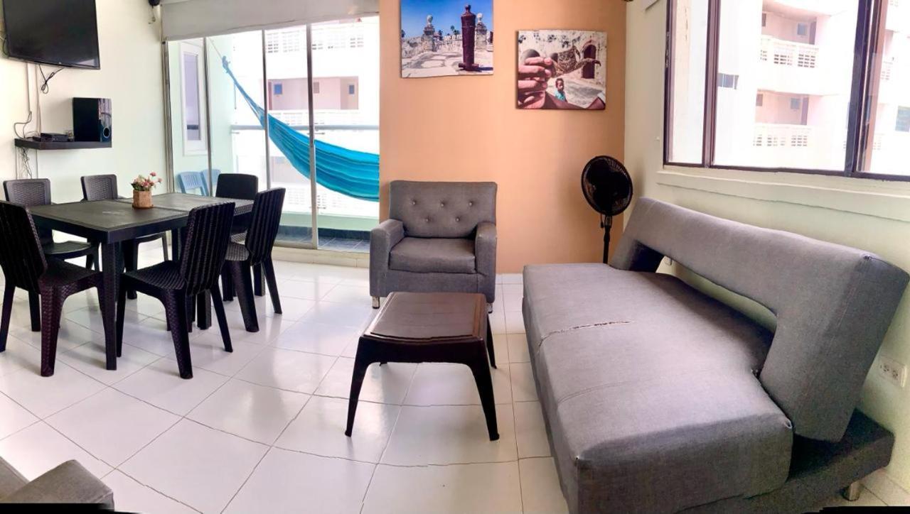 Apartamento 1804 Cartagena Bocagrande Hermosa Vista A 1 Cuadra De La Playa公寓 外观 照片